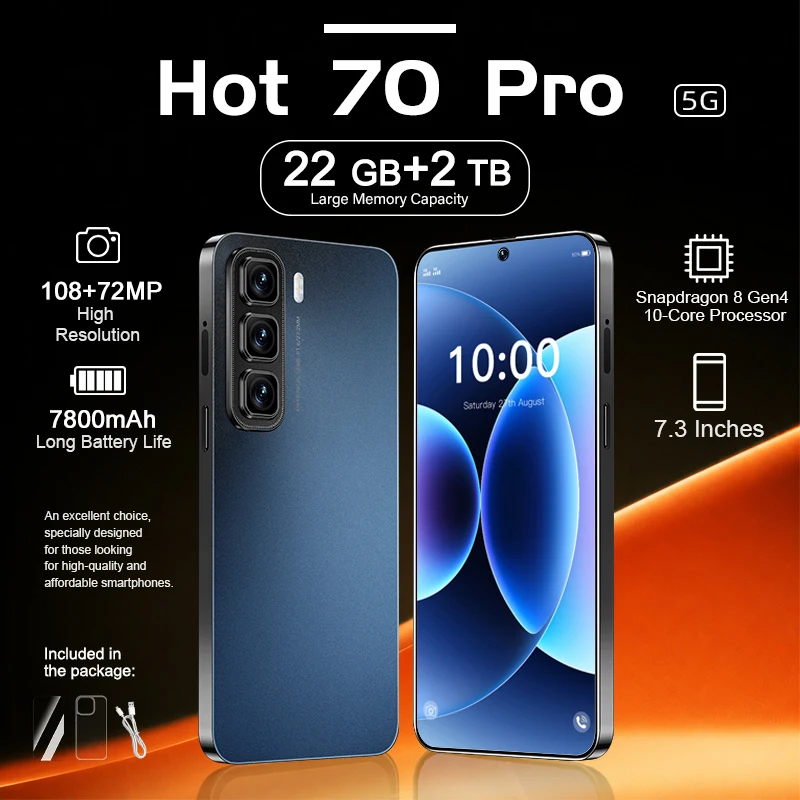 Global Version For Hot 70 Pro Mobile Phones 7.3