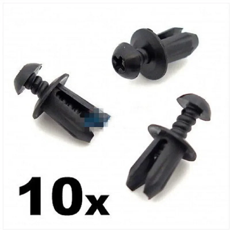 

10x For Plastic Trim Fastener Clips- Used by BMW for Boot Lining, Shields, Ducts etc