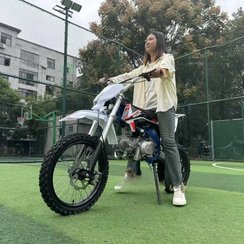 All terrain motorcycle 125cc mountain off-road vehicle two wheeled motorcycle double beam high configurationn