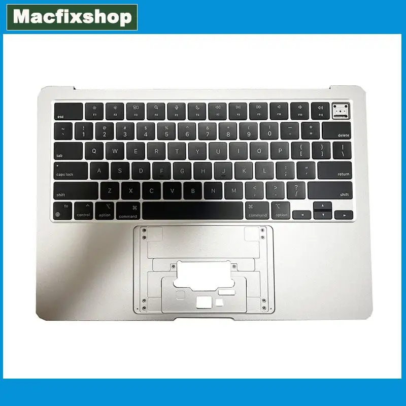 Imagem -04 - Topcase Original para Macbook Air Novo us A2681 136 m2 Teclado Palmrest Cinza Prata Ouro Azul Meia-noite 2023