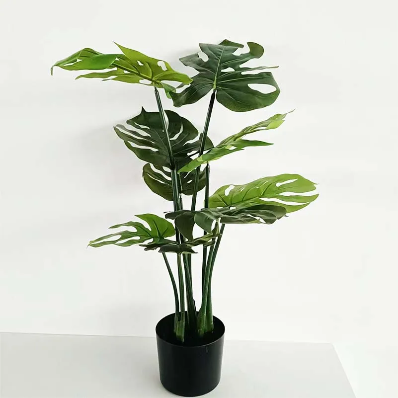 

Turtle back pot tape simulation plant simulation turtle back leaf home exhibition hall plant turtle back leaf tree pot