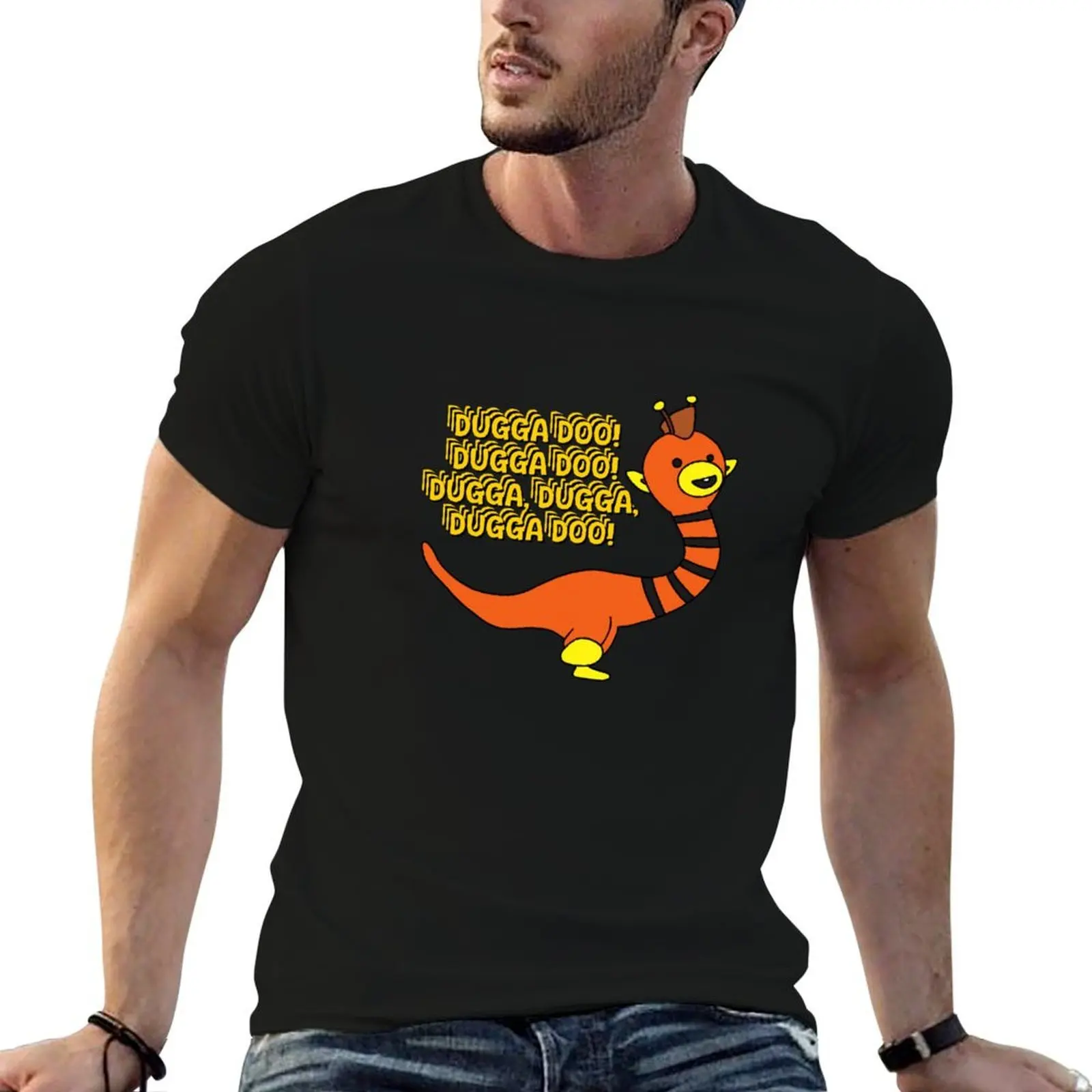 Camiseta Doctor Dugga Doo Concurso de canciones interestelar, camisetas para hombre, Camiseta de algodón suave para hombre, Camiseta de algodón 100%