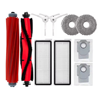 L73A 2025-For Roborock Q Revo Maxv/P10 Pro Vacuum Cleaner- 12PCS Replacement Kit Includes Main Brush, Dust Bag, Hepa Filter, Mop