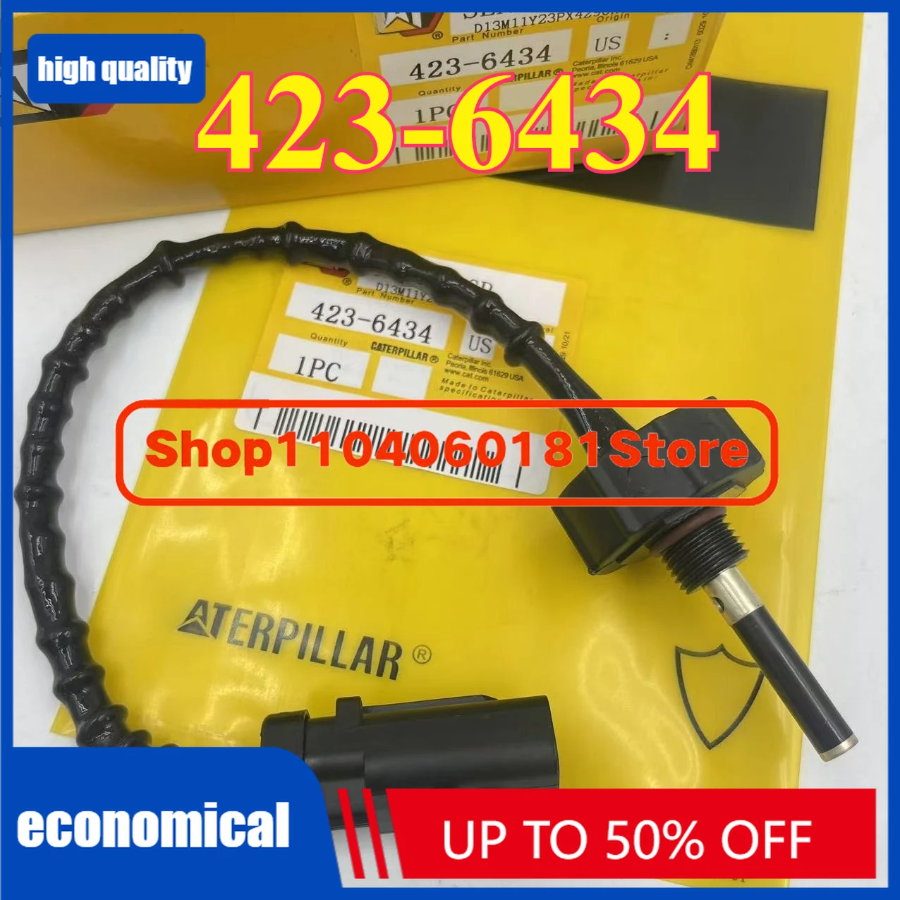 423-6434-02 423-6434 4236434 Sensor de nivel de agua de combustible C6.6 C7.1 para E312E 318E 320E 323D2 324E 329E