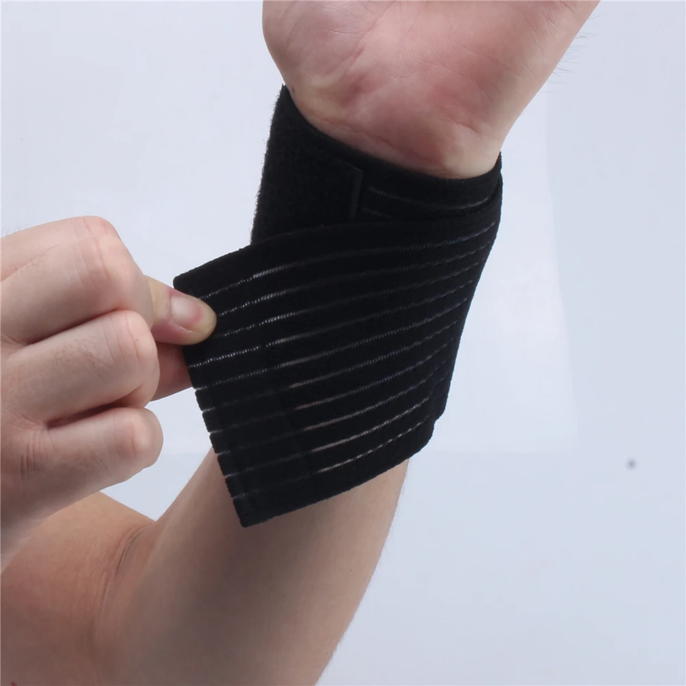 1PCS Cotton Elastic Bandage Hand Sport Wristband Gym Support Wrist Brace Wrap carpal tunnel