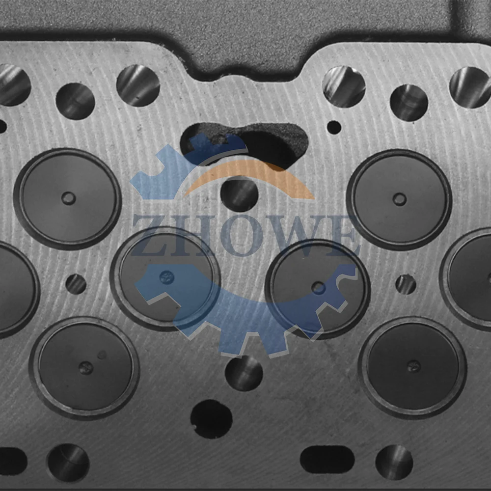 أجزاء محرك Die sel ذات نوعية جيدة 5348475 5347976 4942139 4936714 رأس الأسطوانة مع مجموعة الصمامات لشاحنة الكمون ISL 6L #6