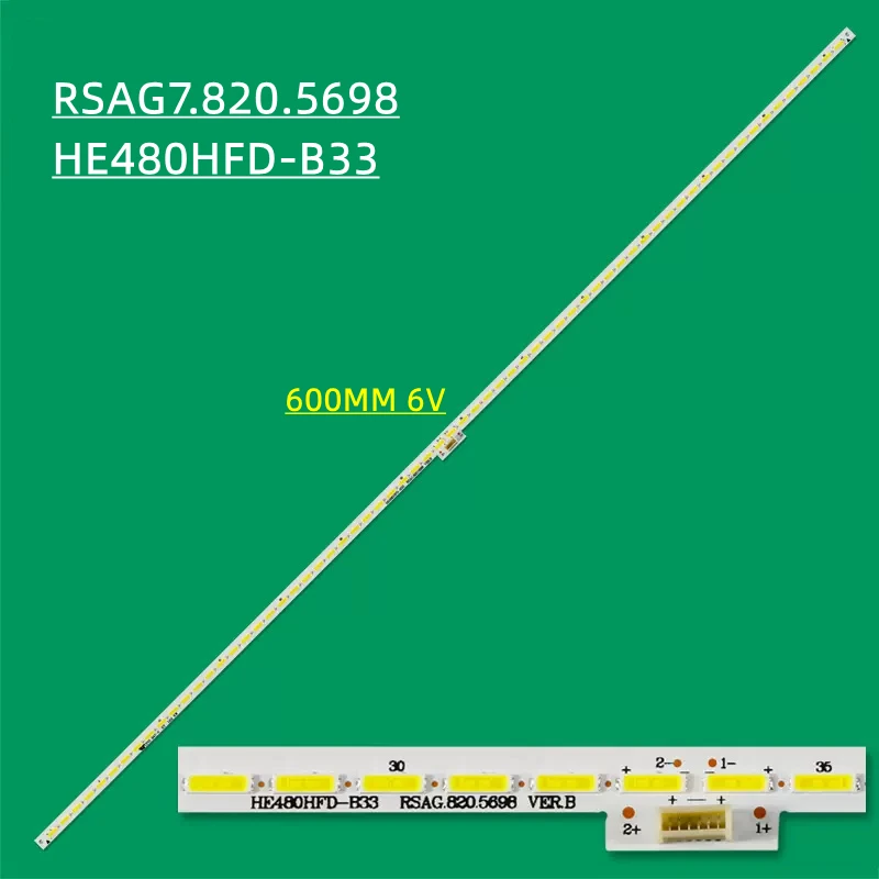 

Фонарь для подсветки RSAG7.820.5698 фонарь для Hisense TV LED48EC510N LED48L288 LED48K260 LED48K370 LED48T1A LED48EC510N 6v