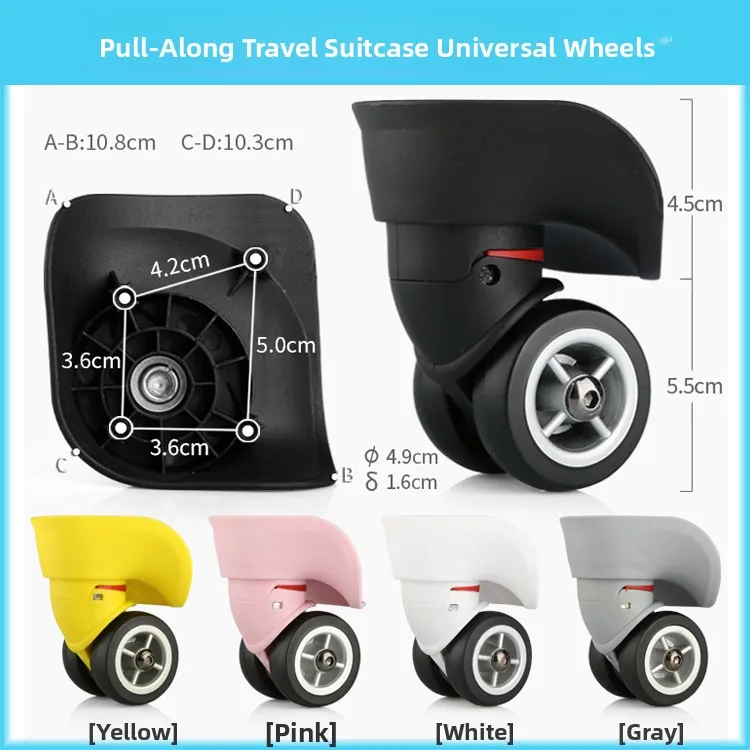 حقيبة سفر كبيرة بعجلات متعددة الاتجاهات لسهولة النقل J002 AC7 004