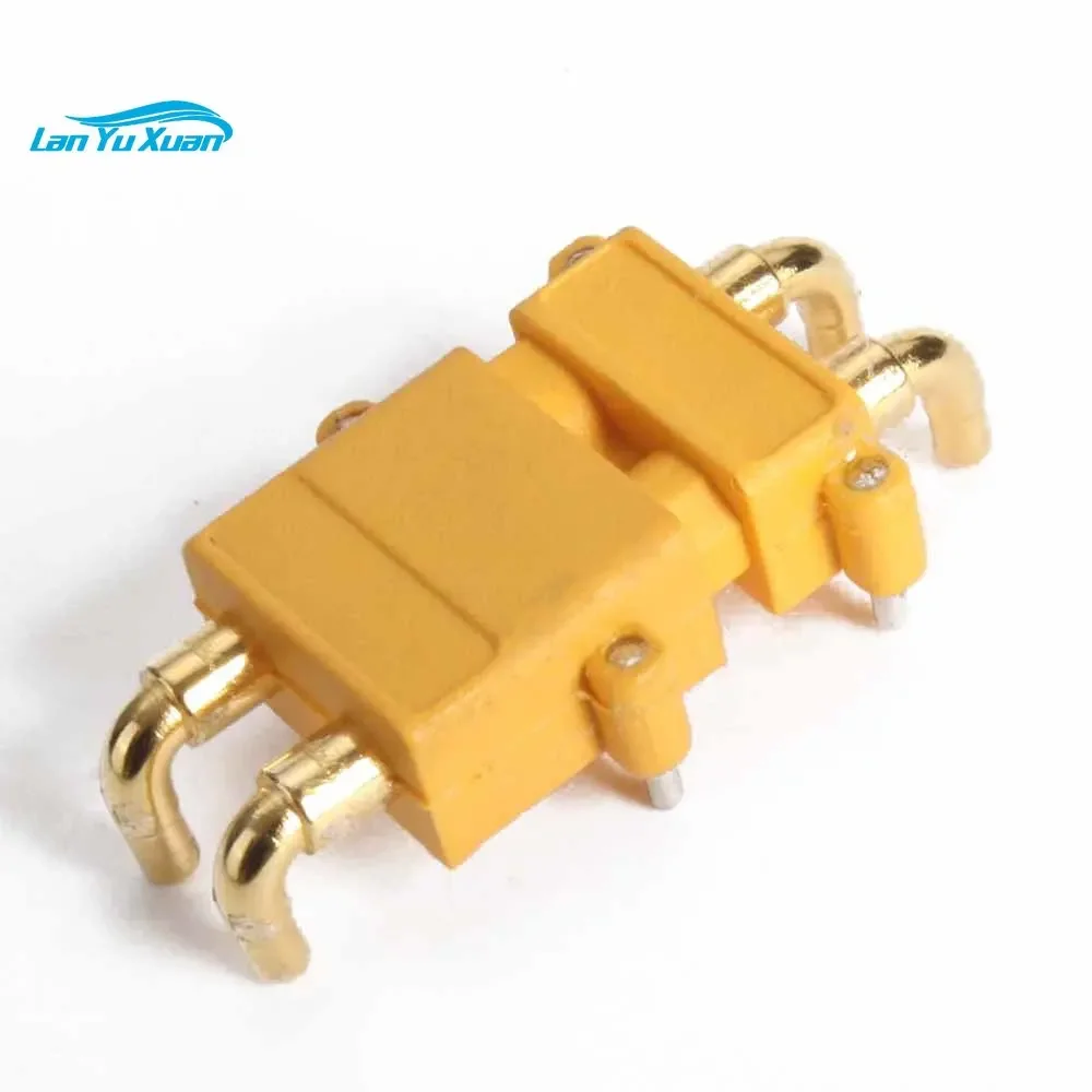

20Pairs New Product PCB Board Special 2-core Horizontal Connector Low Temperature Rise Flame retardant Plug XT30PW