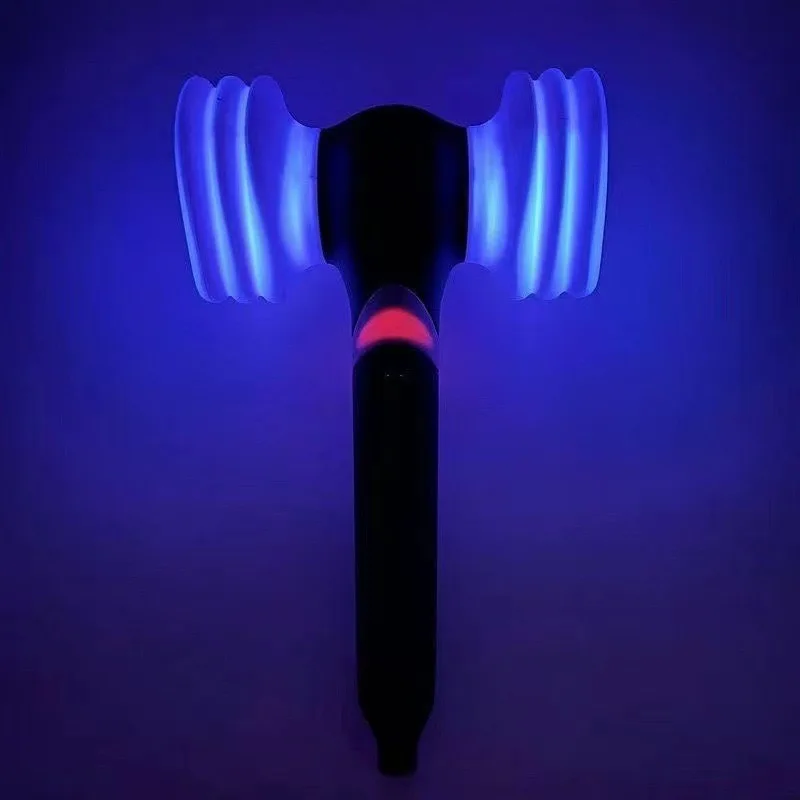 New KPOP Ver.2 Updated Lightstick With Bluetooth Glow Hand Light Concert Hammer Cheer Ver.2 Ver.1 Light Stick Fans Collection