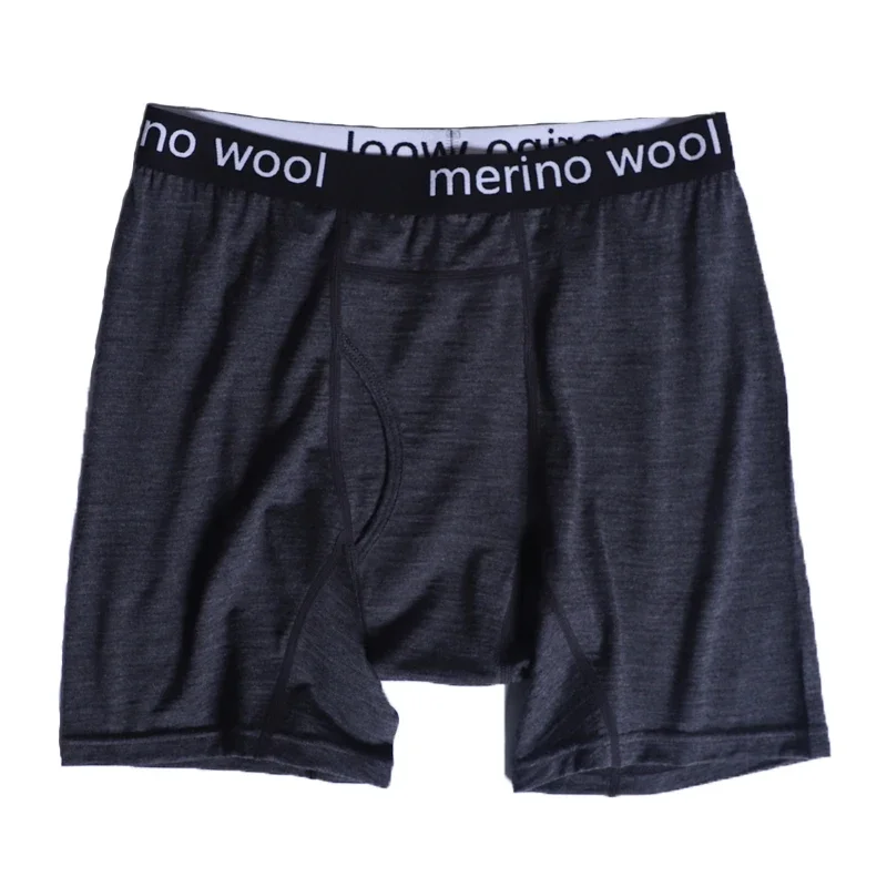 Calzoncillos Boxer de lana Merino para hombre, ropa interior para hombre, 100% lana Merino, Boxer Merino para hombre, suave, cómodo, transpirable, absorbe la humedad, talla de EE. UU.