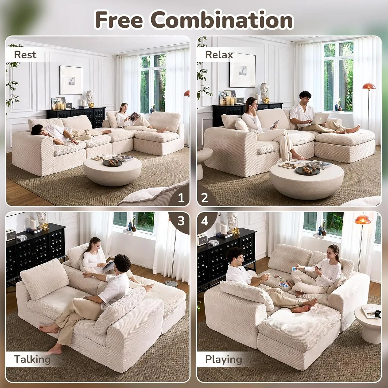 Thumbnail 3 - #20 Best Rated Modular Sectional Sofas to Buy in 2026