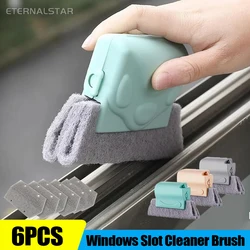 Window slot cleaning cloth Kitchen window cleaning brush Window  cleaning tool Creative Window Groove sliding door track brush