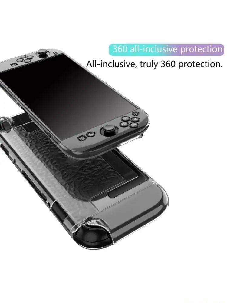 M5TD Unique Pattern Protective Cover Split Design Case for Game Console