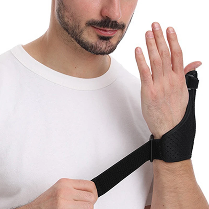 

Wrap The Thumb Around The Wrist Guard, Protect The Tendon Sheath, And Support The Wrist Guard With Aluminum Strip