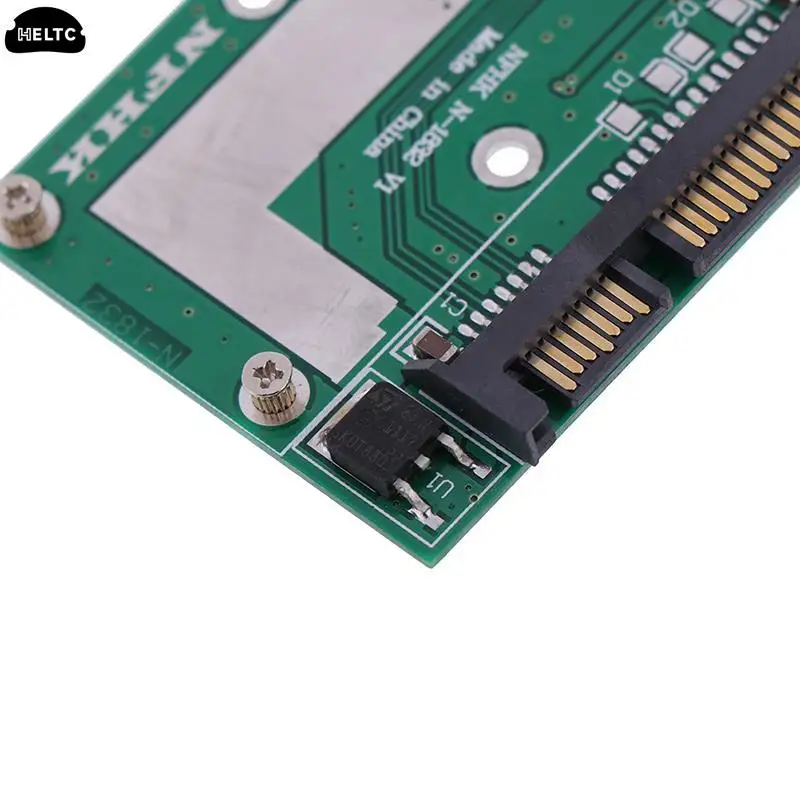 1PCS MSATA SSD To 2.5'' SATA 6.0gps Adapter Converter Card Module Board Mini Pcie Ssd High Quality