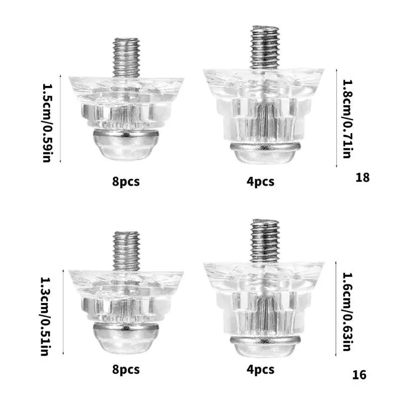 652F 경량 축구 클리트 스파이크 빠른 설치 내후성 신발 나사 스터드 이동성 향상