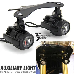 2019 2020 2021 Motorcycle Fog Lights Auxiliary Light Bracket Driving Lamp For YAMAHA Tenere 700 T700 XTZ 700