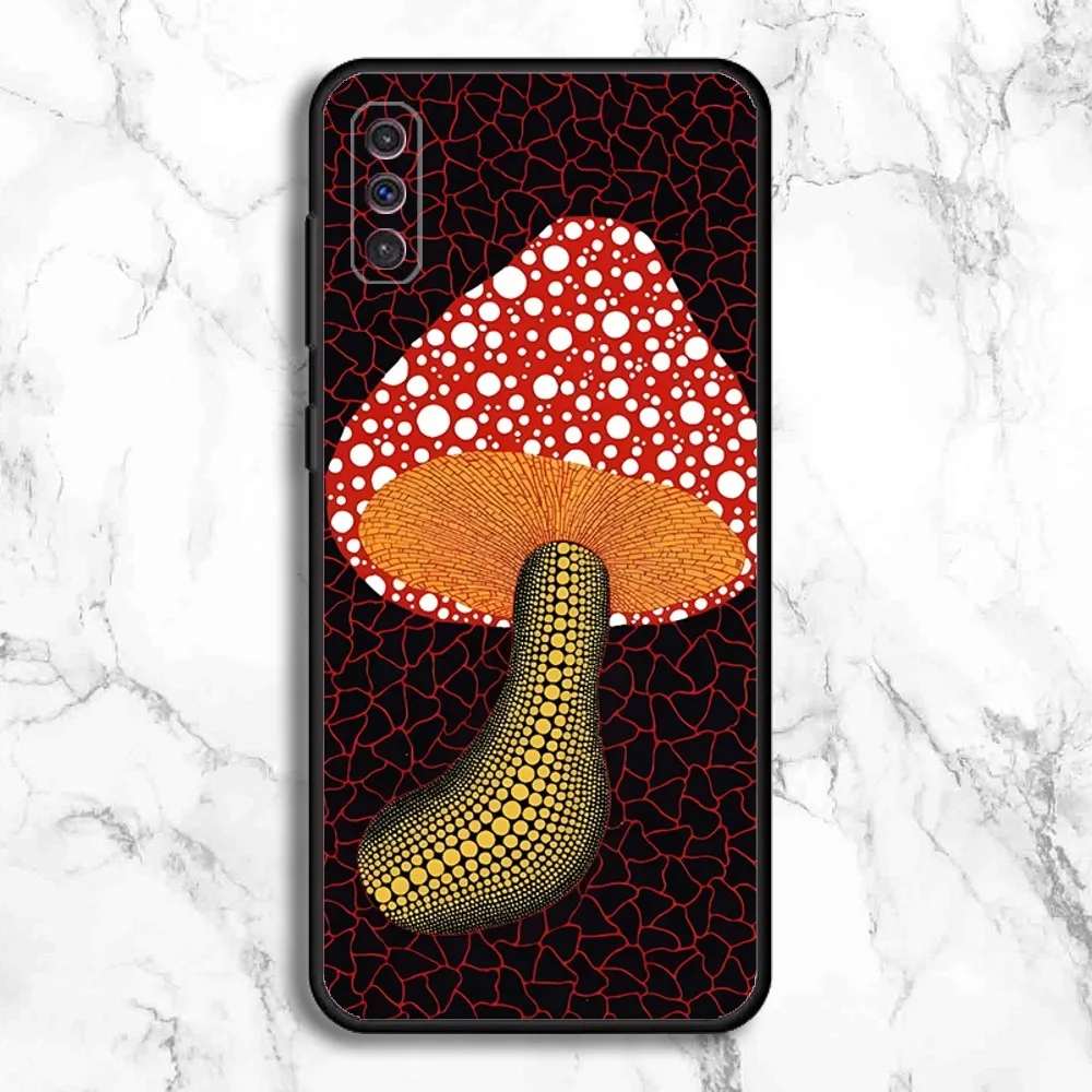 Painting Yayoi Art Kusama Classic Phone Case For Samsung Galaxy A13,A21s,A22,A31,A32,A52,A53,A71,A80,A91 Soft Black Phone Cover image 6