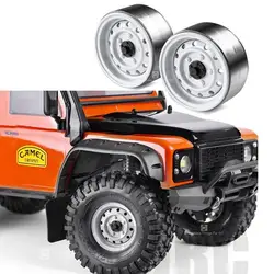 4pcs Rc Rock Crawler Metal Wheel Rim 1.9 Inch Beadlock For 1/10 Trax/as Trx-4 Axial Scx10 90046 Tamiya Rgt Cc01 D90 D110 Tf2