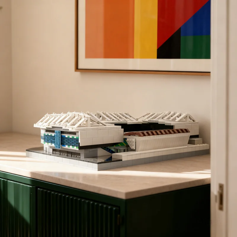 

3471 деталь MOC: Национальный стадион Виндзор-Парк, модель Creator Expert, конструктор, креативный подарок, коллекционный декор для детей