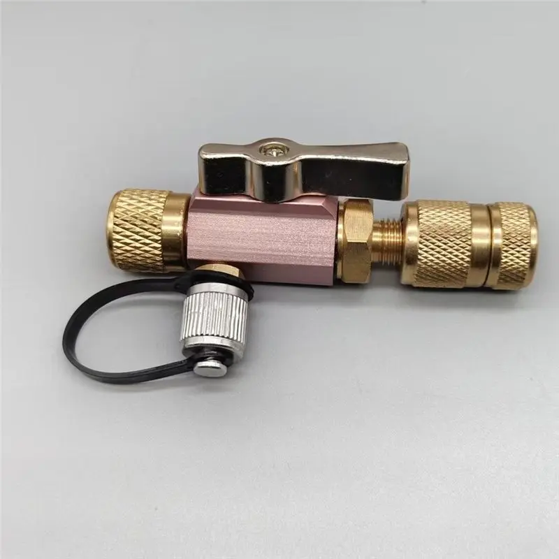 B82B-HVAC Valve Core Removal Tool With 12 Cores 1/4
