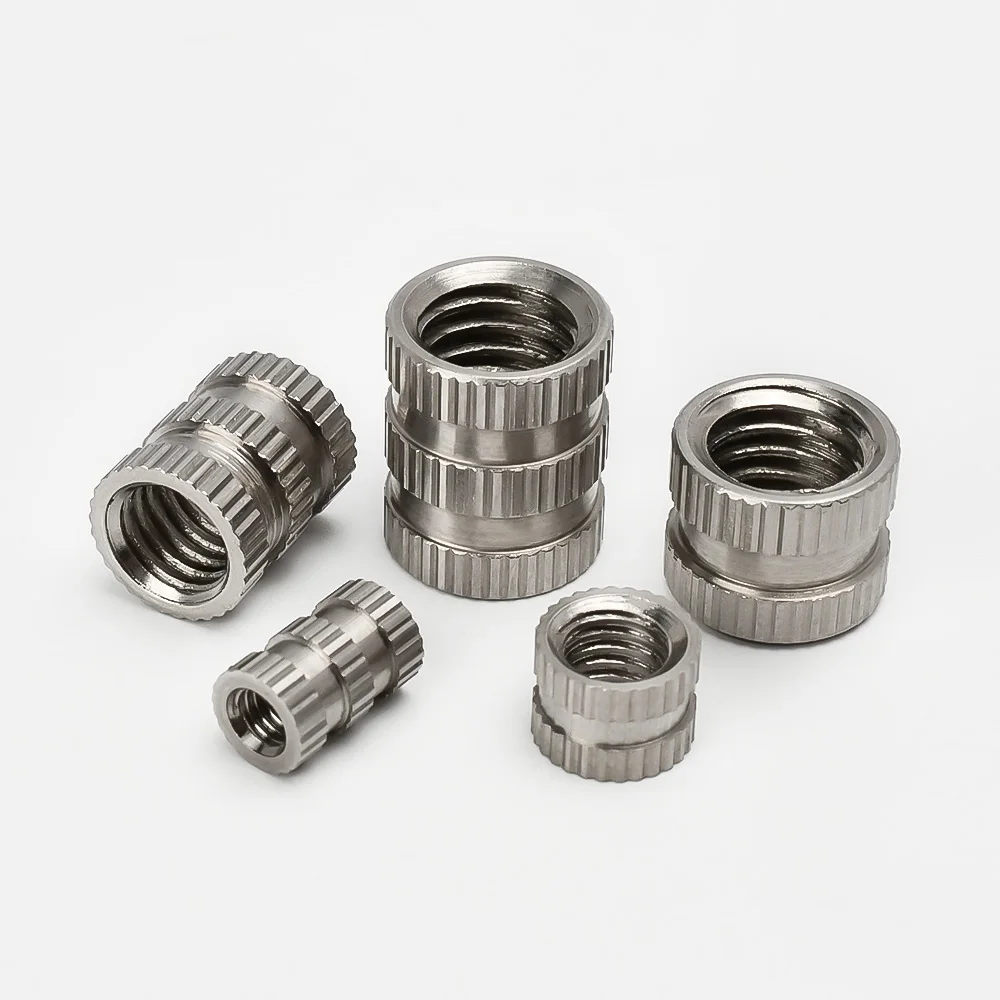 M2 M2.5 M3 M4 M5 M6 M8M10 Stainless Steel Insert Nuts Hot Melt Threaded Insertion Injection Molding Embedment Nut For 3d Printer