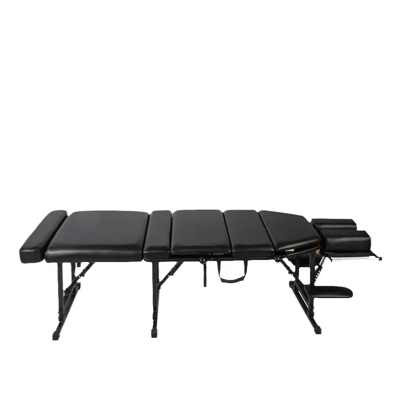 XL Foldable and Portable Portable Spine Correction Massage Couch Adjustable Lifting Massage Bone Setting Bed