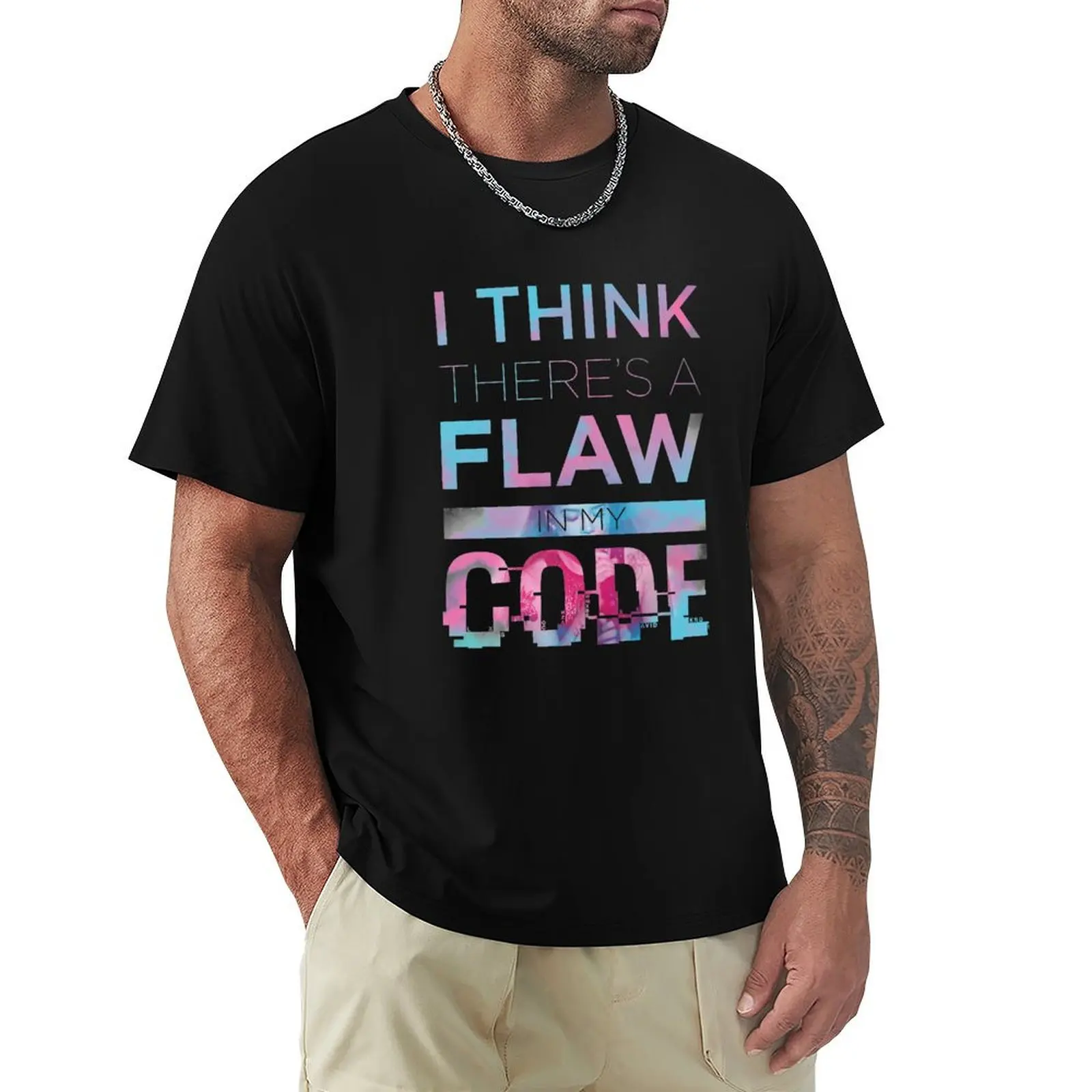 

Flaw T-Shirt quick-drying shirts graphic tees blue archive cute tops mens graphic t-shirts pack