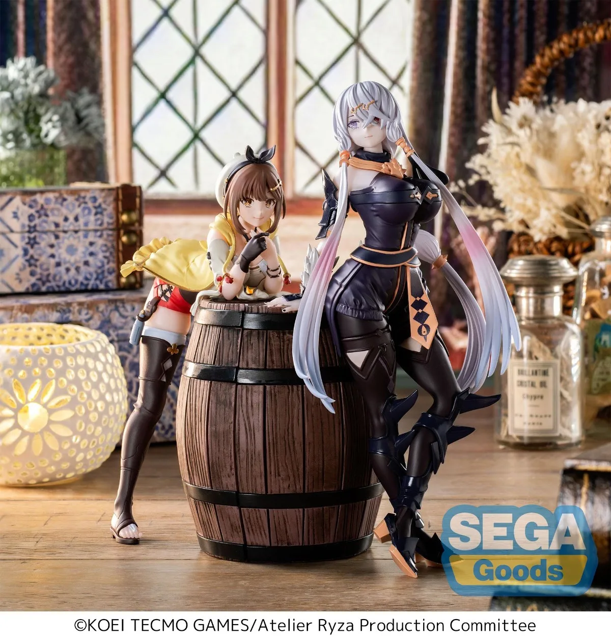 Original SEGA TV Anime Atelier Ryza Luminasta Lila Decyrus Reisalin Stout Anime Figure Toys PVC Model Collection