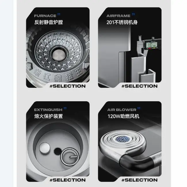 About Wok Station 2 Powerful Stoves +1 Sink 150*100*80 cm Silent Model Stove with 35cm Inner Diameter&