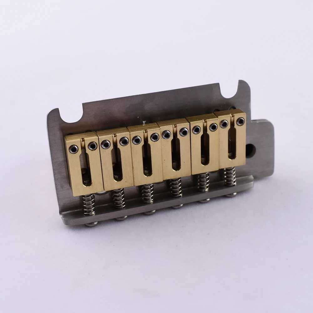 Super Quality 2 Points Tremolo System Bridge With Stainless Steel / Brass Saddle Block-Made in Japan