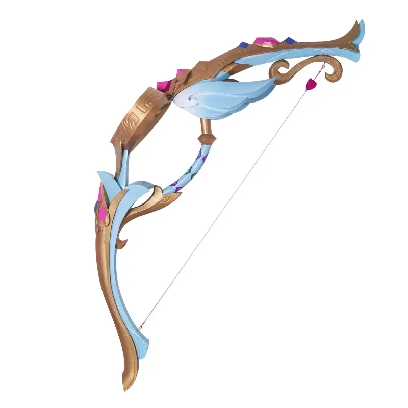 

Game Genshin Impact Sigewinne Cosplay Bow Props Silvershower Heartstrings Replica Gun Weapons Accessories for Hallween Christmas