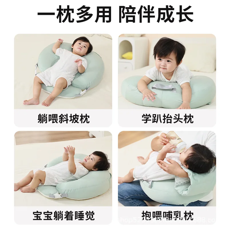 الطفل مكافحة البصق المنحدر وسادة مكافحة تجاوز الاختناق الحليب تغذية المنحدر وسادة الوليد الكذب وسادة الجانب النوم