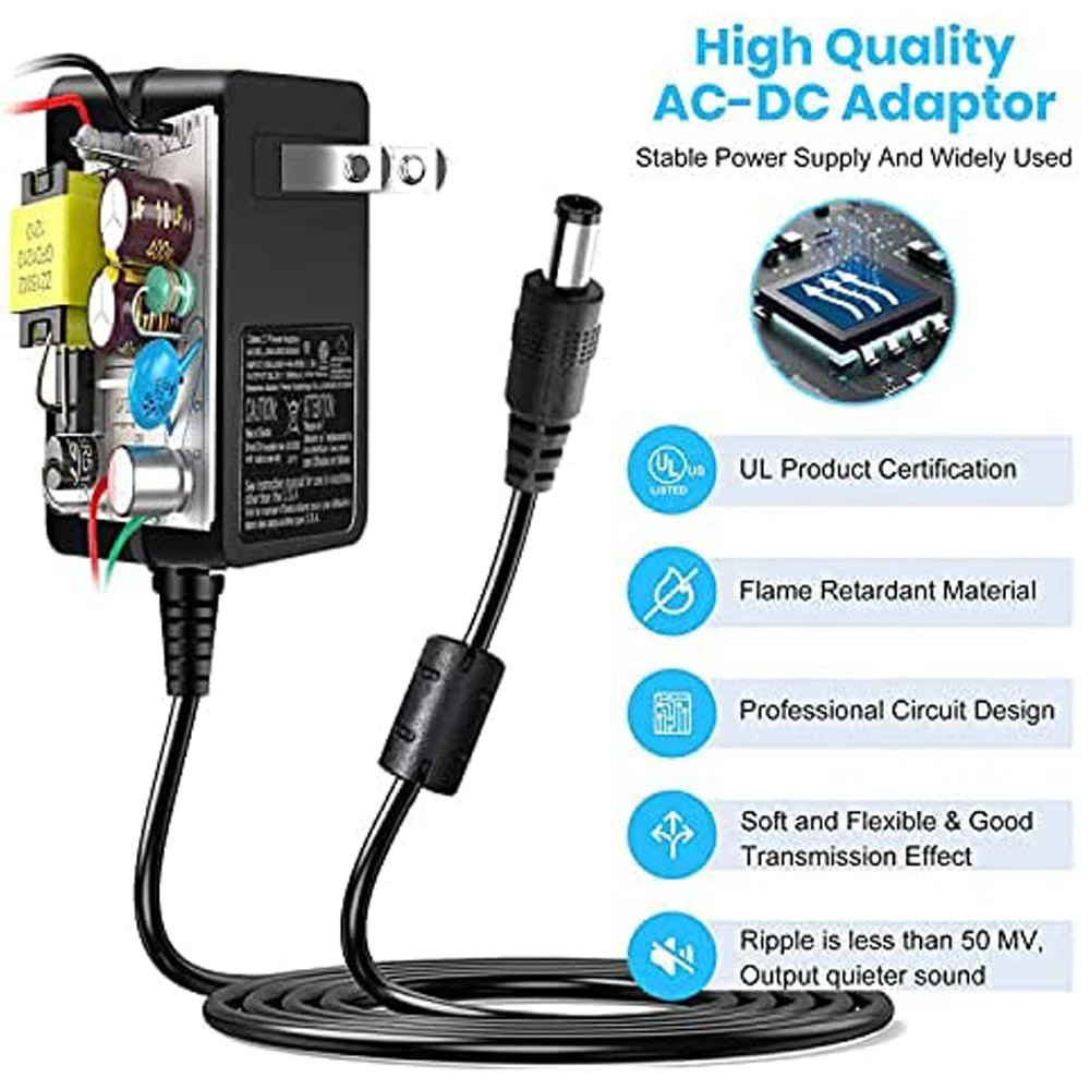 18V 1.67A 30W Điện Sạc Dây Echo (3rd Gen), echo Plus (2nd Gen), Tiếng Vang Thể Hiện (2nd Gen), Tiếng Vang Thể Hiện 8