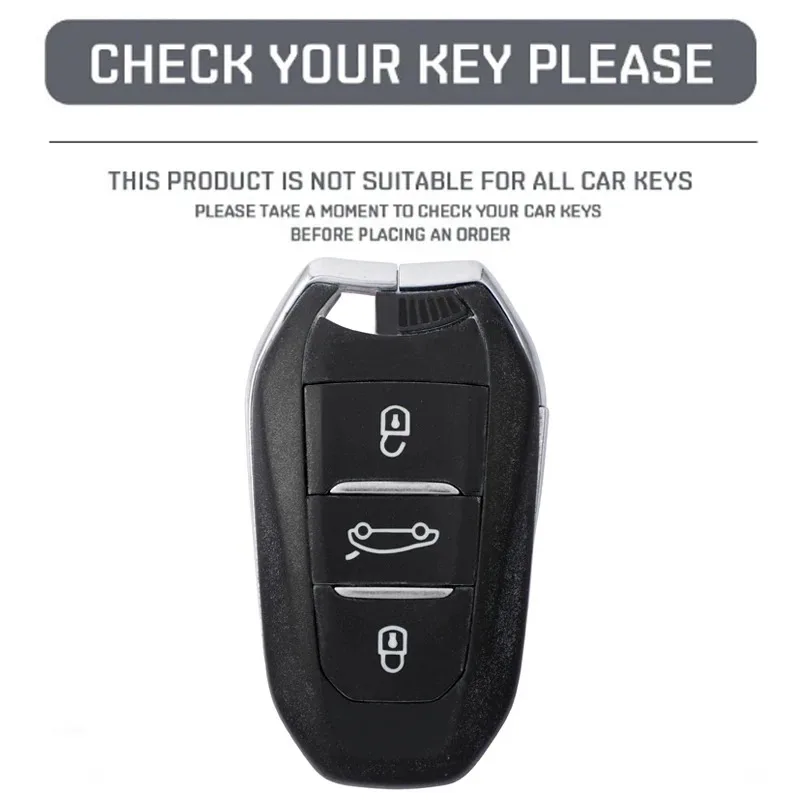 TPU Jade Pattern Car Key Box Cover Protection For Peugeot 3008 4008 5008 308 408 508 2008 Citroen C4 C4L C6 C3-XR Accessories