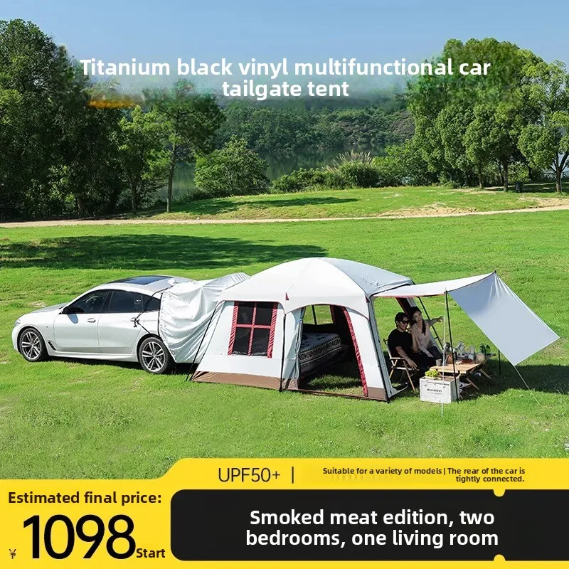 

Автоматическая раскладная палатка-тент для кемпинга на 3-4 человека, водонепроницаемая, для установки на багажник или боковую часть автомобиля, для автопутешествий