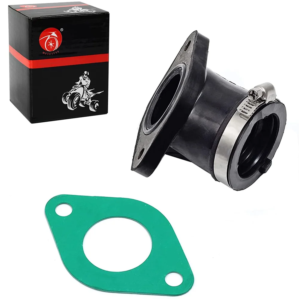 

Carburetor Intake Manifold Boot 35mm Interface Gasket for Suzuki ATV QUADRUNNER 2WD-LT-F250 4WD-LT-F250F KINGQUAD 4WD - LT-F300F