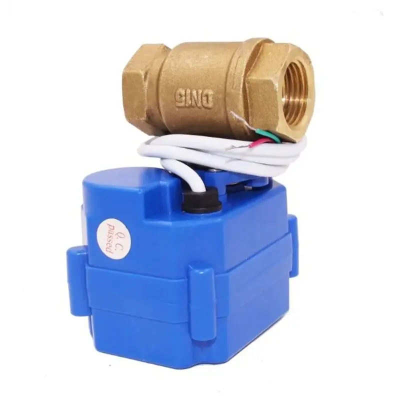 CWX-15 electric brass ball valve DN15 DC12v motorized valve for Water control dishwasher