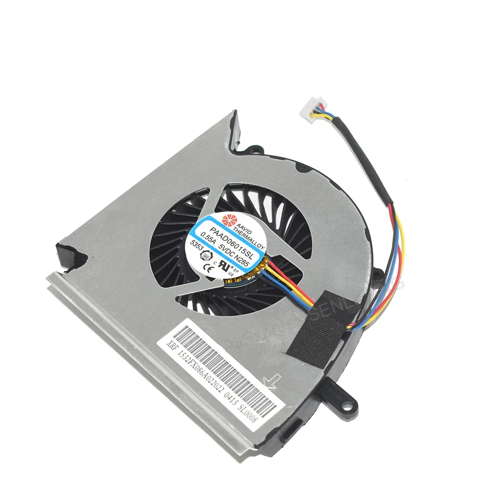 Ventilador de refrigeración para ordenador portátil, dispositivo para MSI GE75, GP75, GL75, GP63, GV63, GE73, GL73VR, nuevo, DC5V, 0.55A, 4 pines