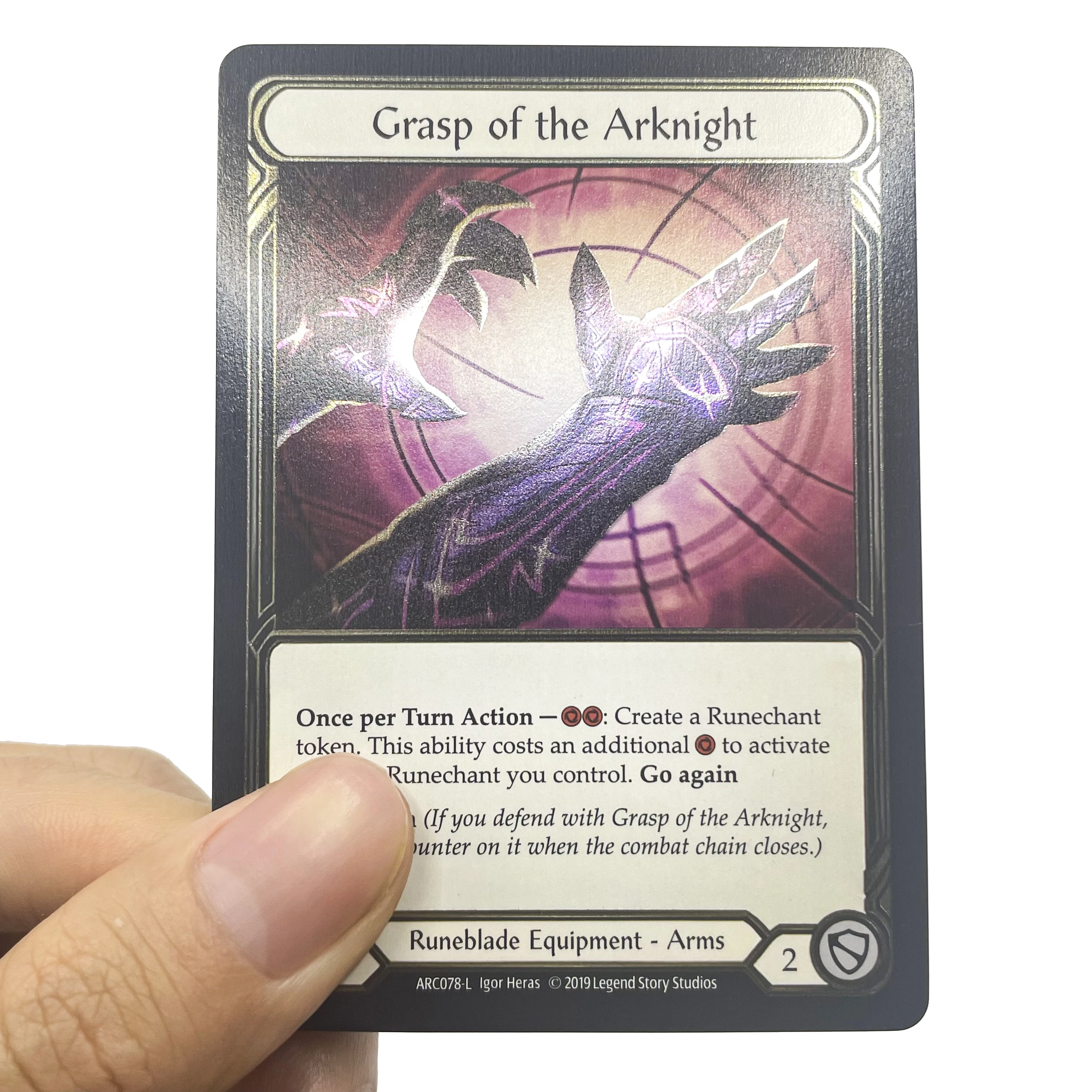 FAB Proxy Card Cold Foil Collection - Command & Conquer