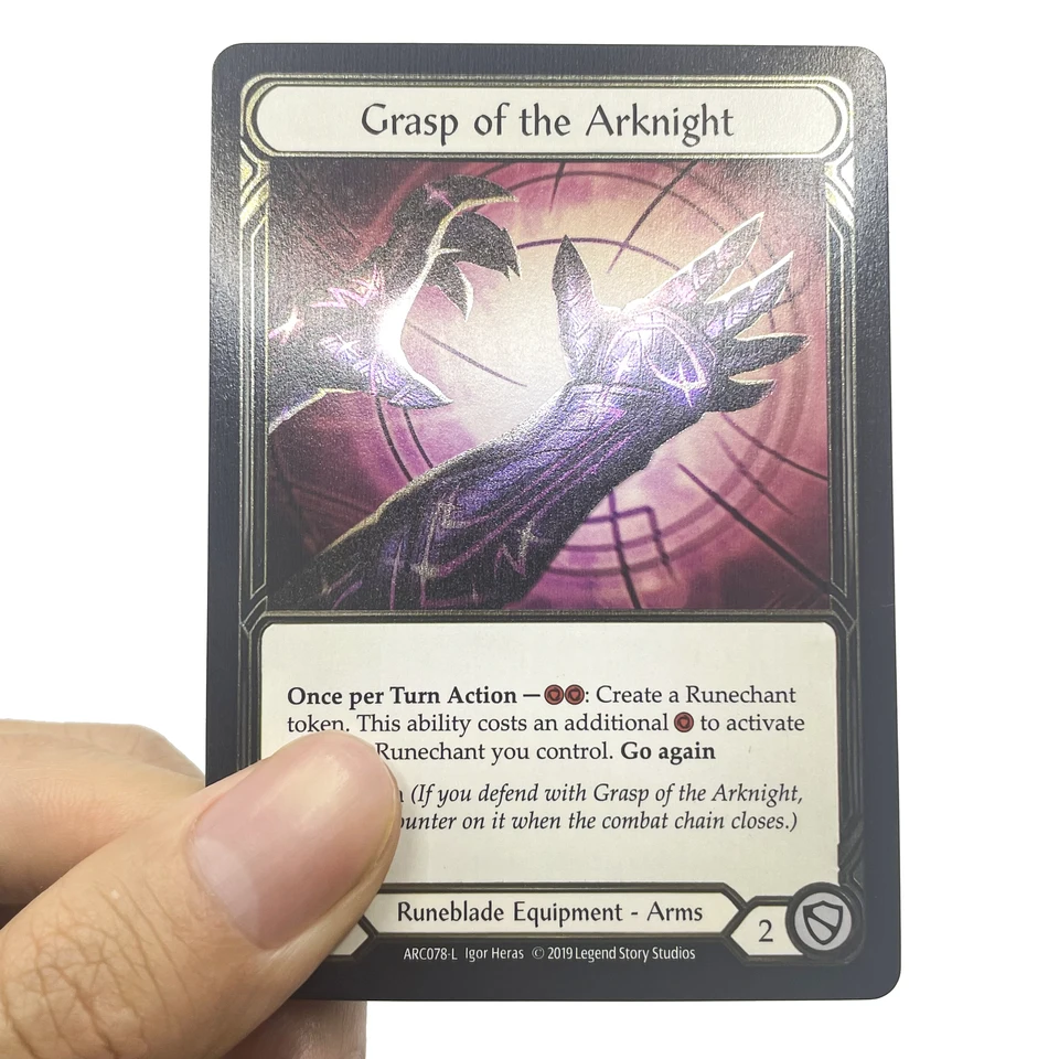 FAB Proxy Card Cold Foil Collection - Command & Conquer