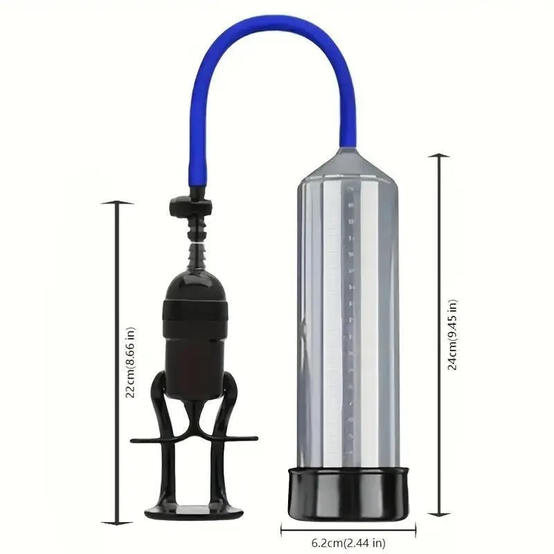 Penis Vacuum Pump Male Penile Erection Penis Enlargement Trainer Genital Stimulation Masturbation Extender Adult Sex Toys 18+ - view 4