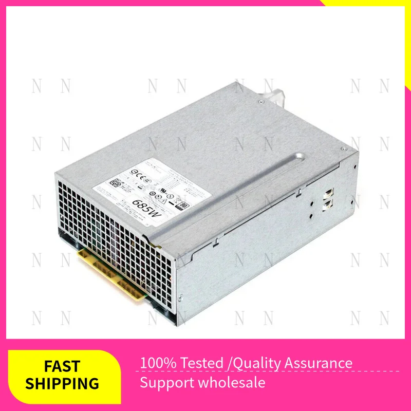 XQ  For Dell Precision T5810 T7910 T7810 685W Power Supply D685EF-01 H685EF-00 W4DTF