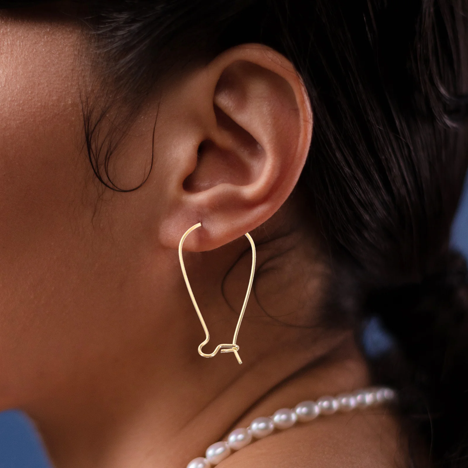 

300Pcs Earring Hooks Ear Wire DIY Jewelry Making Supplies Lightweight Metal for Handmade Earrings Earring Hooks