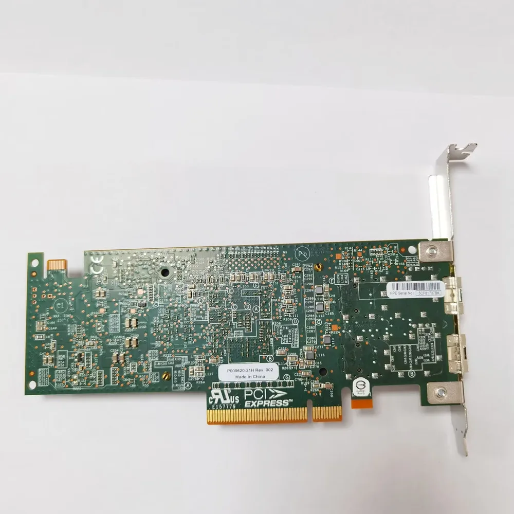 TT ل HP 518001-001 516937-B21 MNPH29D-XTR ConnectX-2 ثنائي المنفذ 2x SFP + شبكة onic 10 جيجابايت PCI-e x8 شحن سريع