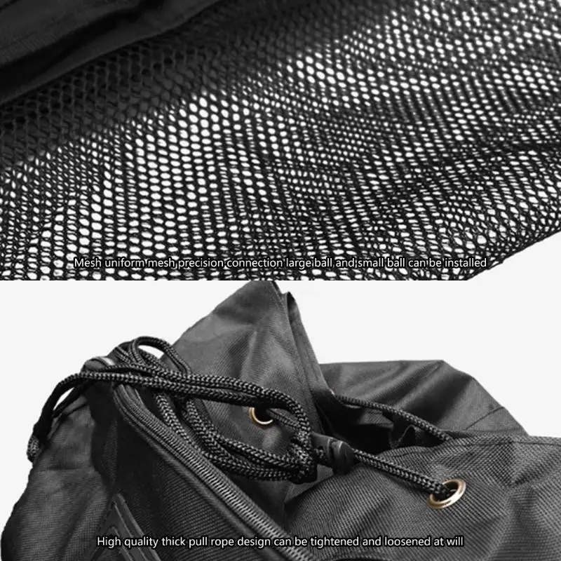 rangement basket-Ball capacité 652F, à en maille robuste pour balle Sport, d'équipement en