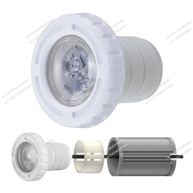 Embedded Wall-mounted Fiberglass  Underwater Light Civil Pool Underwater Light LED12V Hotel  Light PVC Pool