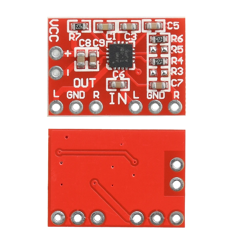 Power Amplifier Board TPA6132 Differential to Single Input Headphone Amplifier Module Small Signal Preamplifier