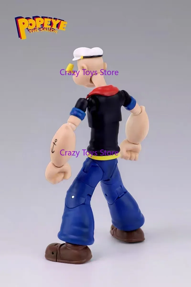 En Existencia, Great Toys/GT Model 1/12, Figura Coleccionable de Popeye, Regalo para Niños, Figura de Acción, Juguete Coleccionable